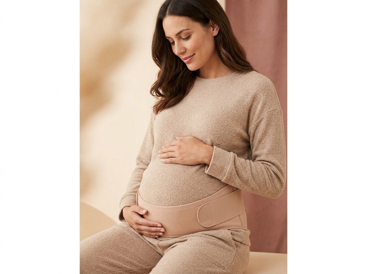 Maternity belly support band